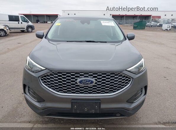 2FMPK4J92PBA01295 2023 FORD EDGE Gray Вид щитка приладів