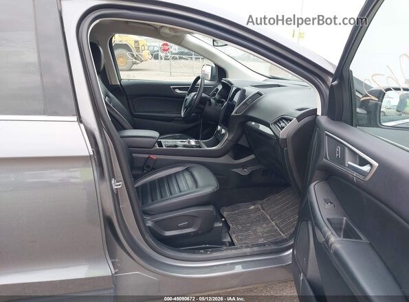 2FMPK4J92PBA01295 2023 FORD EDGE Gray Вид салону спереду