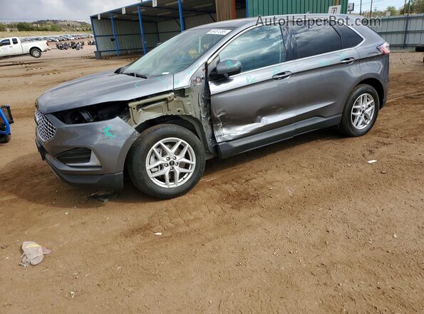 2FMPK4J92RBA80535 2024 FORD EDGE Gray Przód lewy