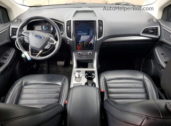 2FMPK4J92RBA80535 2024 FORD EDGE Gray Widok deski rozdzielczej
