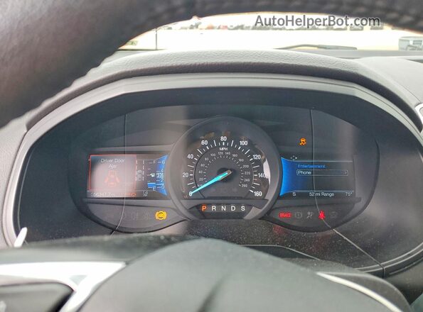 2FMPK4J92RBA80535 2024 FORD EDGE Gray Widok zestawu wskaźników