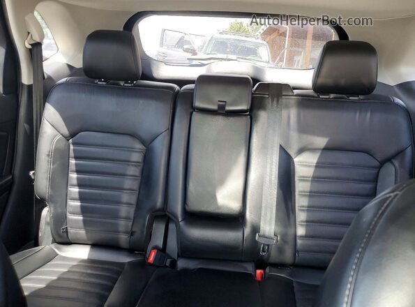 2FMPK4J93GBC10657 2016 FORD EDGE Gray Widok tylnych siedzeń