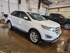 2018 Ford Edge Sel White vin: 2FMPK4J93JBC23304