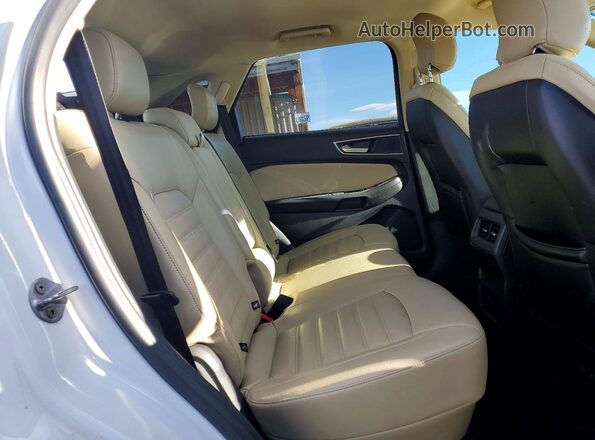 2FMPK4J93JBC60451 2018 FORD EDGE Белый Вид задней части салона