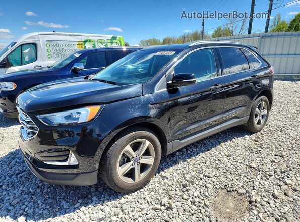 2FMPK4J93LBA98095 2020 FORD EDGE Черный Передняя левая четверть