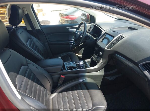 2FMPK4J93LBB08043 2020 FORD EDGE Burgundy Front interior view