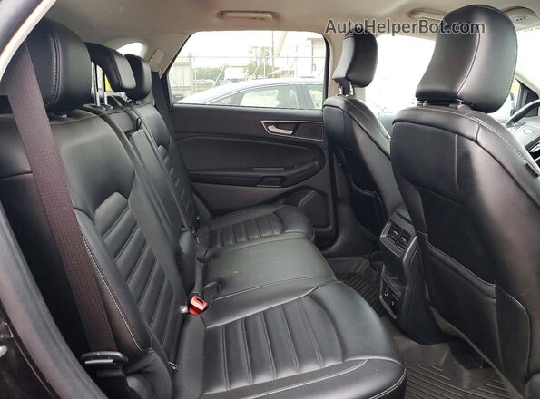 2FMPK4J93MBA38612 2021 FORD EDGE Black Vista interior trasera