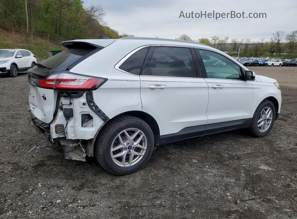 2FMPK4J93MBA43504 2021 FORD EDGE Белый Задняя правая четверть