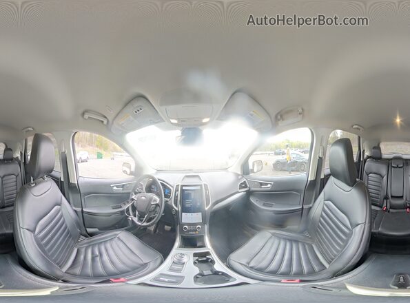 2FMPK4J93MBA43504 2021 FORD EDGE Белый Панорамный вид салона 360°