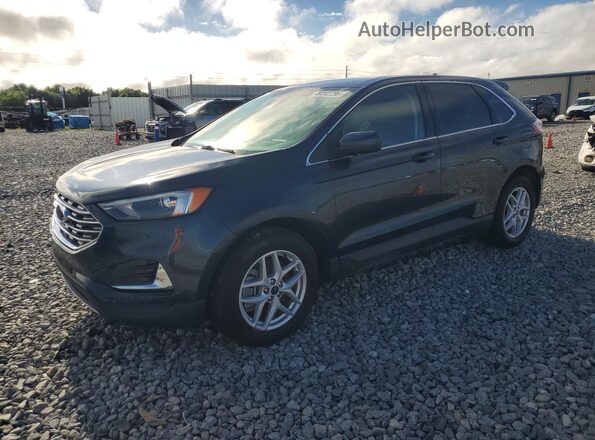 2FMPK4J93NBA92591 2022 FORD EDGE Black Front left