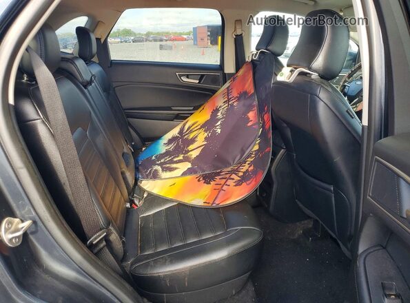 2FMPK4J93NBA92591 2022 FORD EDGE Black Rear seats view