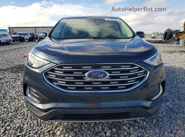 2FMPK4J93NBA92591 2022 FORD EDGE Black Front view