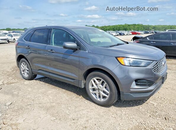 2FMPK4J93PBA18915 2023 FORD EDGE Gray Front right