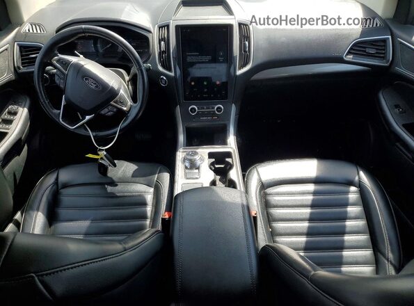 2FMPK4J93PBA18915 2023 FORD EDGE Gray Dashboard view