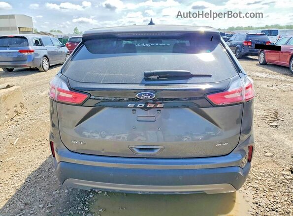 2FMPK4J93PBA18915 2023 FORD EDGE Gray Rear view