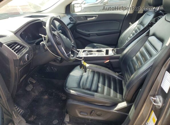 2FMPK4J93PBA18915 2023 FORD EDGE Gray Front interior view