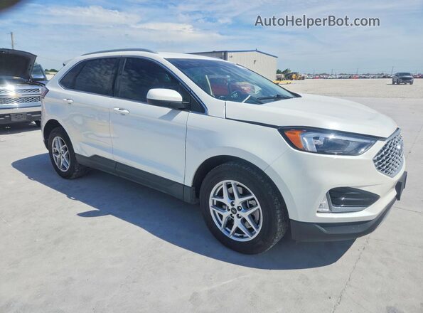 2FMPK4J93PBA32989 2023 FORD EDGE Белый Передняя правая четверть