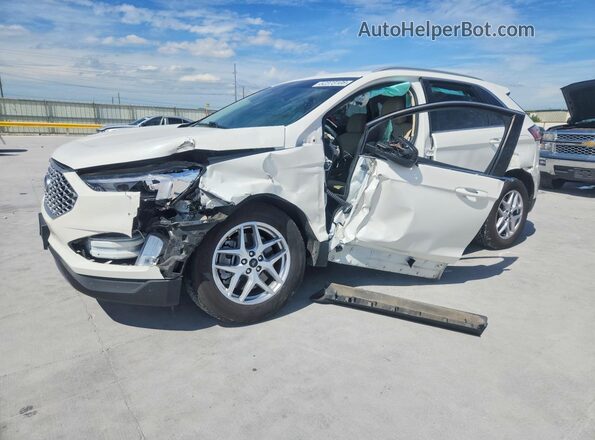 2FMPK4J93PBA32989 2023 FORD EDGE Белый Передняя левая четверть