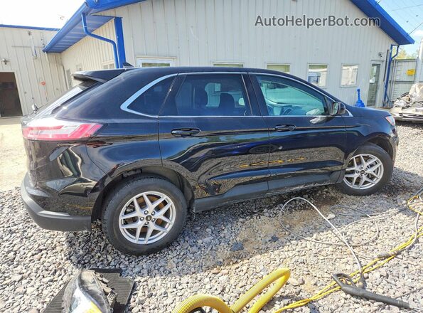 2FMPK4J93RBA49102 2024 FORD EDGE Черный Задняя правая четверть