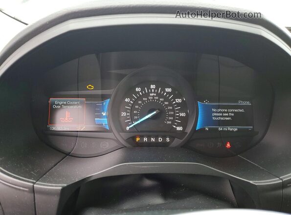 2FMPK4J93RBA71732 2024 FORD EDGE White Вид щитка приладів