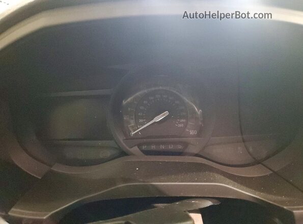 2FMPK4J93RBB12828 2024 FORD EDGE Silver Instrument cluster view