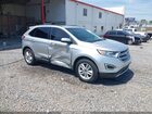 2016 Ford Edge Sel Silver vin: 2FMPK4J94GBB09353