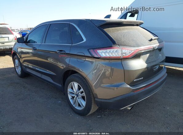 2FMPK4J94JBB85842 2018 FORD EDGE Gray Tył lewy