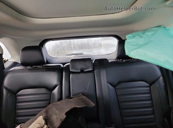 2FMPK4J94KBB36190 2019 FORD EDGE Бордовый Вид задних сидений