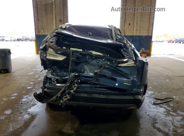 2FMPK4J94KBC18677 2019 FORD EDGE Синий Вид сзади