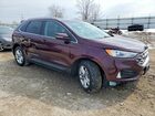 2019 Ford Edge Sel Бордовый vin: 2FMPK4J94KBC75252