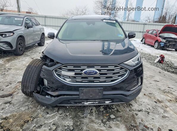 2FMPK4J94LBA01731 2020 FORD EDGE Black წინა ხედი