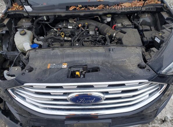 2FMPK4J94LBA01731 2020 FORD EDGE Black ძრავის განყოფილების ხედი