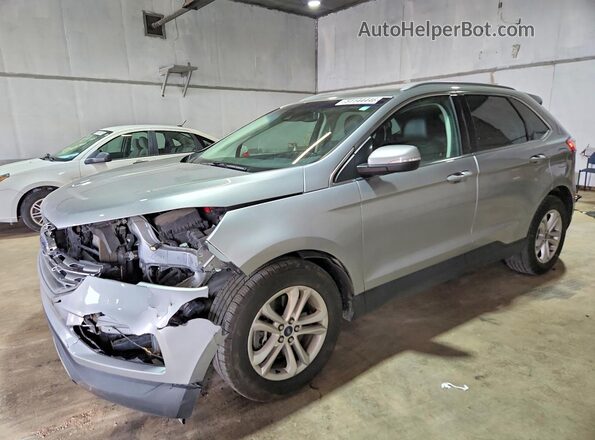 2FMPK4J94LBA18688 2020 FORD EDGE Silver Առջևի ձախ երեք քառորդ տեսարան