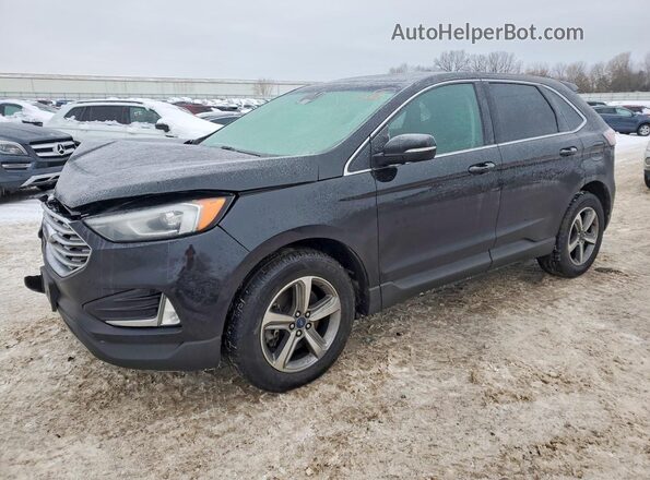 2FMPK4J94LBB58885 2020 FORD EDGE Черный Передняя левая четверть