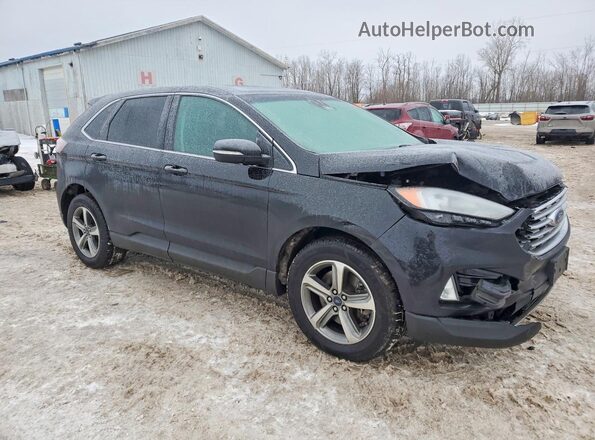 2FMPK4J94LBB58885 2020 FORD EDGE Черный Передняя правая четверть