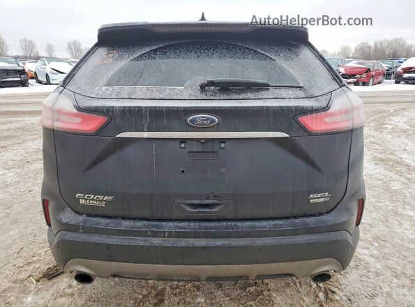 2FMPK4J94LBB58885 2020 FORD EDGE Черный Вид сзади