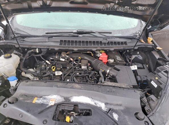 2FMPK4J94LBB58885 2020 FORD EDGE Черный Вид подкапотного пространства