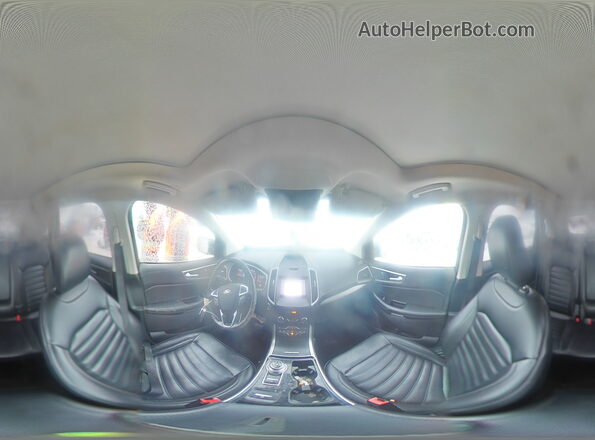 2FMPK4J94LBB58885 2020 FORD EDGE Черный Панорамный вид салона 360°