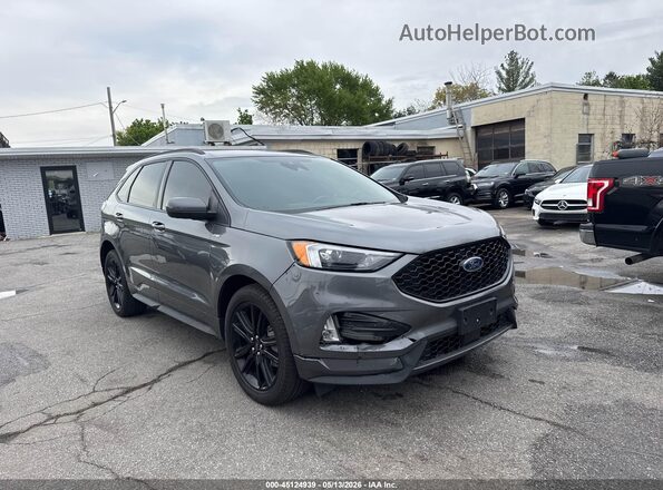 2FMPK4J94RBA75028 2024 FORD EDGE Gray Delantero derecho