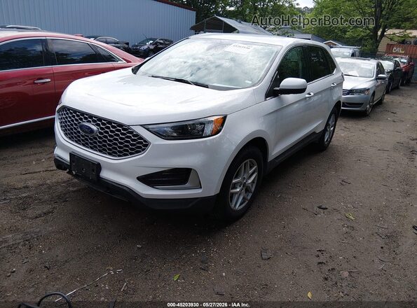 2FMPK4J94RBA81217 2024 FORD EDGE Белый Передняя левая четверть