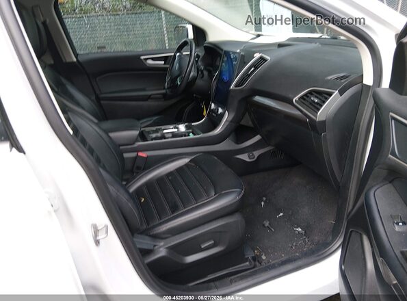 2FMPK4J94RBA81217 2024 FORD EDGE Белый Вид салона спереди