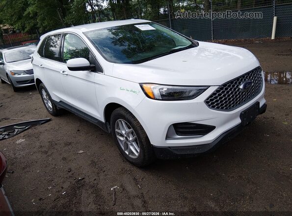 2FMPK4J94RBA81217 2024 FORD EDGE Белый Передняя правая четверть