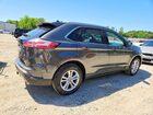 2019 Ford Edge Sel Gray vin: 2FMPK4J95KBB38384