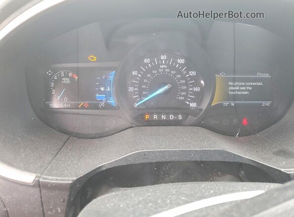2FMPK4J95LBA46385 2020 FORD EDGE Серый Вид щитка приборов