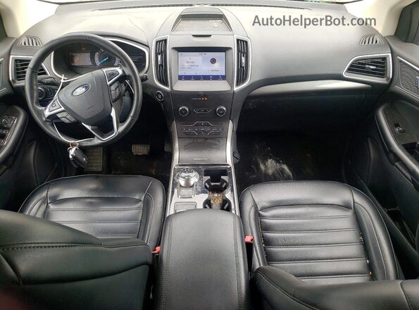2FMPK4J95LBA46385 2020 FORD EDGE Серый Вид панели приборов