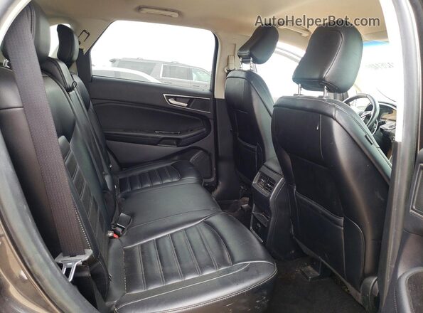 2FMPK4J95LBA46385 2020 FORD EDGE Серый Вид задней части салона
