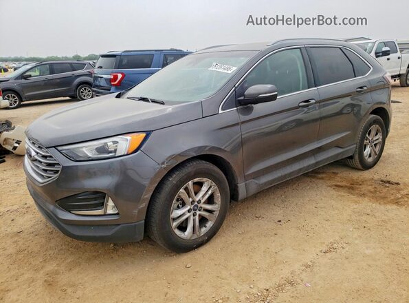 2FMPK4J95LBA46385 2020 FORD EDGE Серый Передняя левая четверть