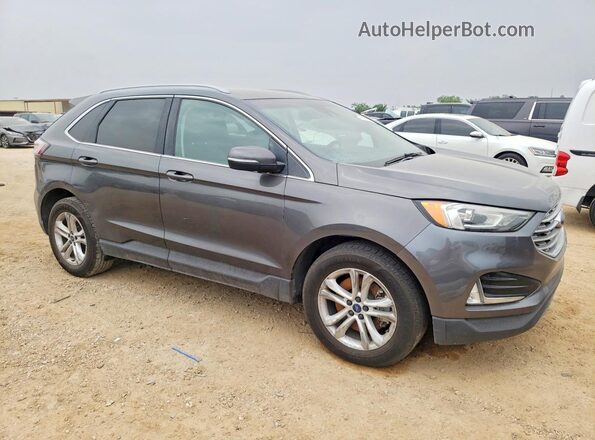 2FMPK4J95LBA46385 2020 FORD EDGE Серый Передняя правая четверть