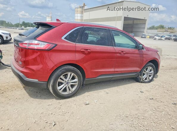 2FMPK4J95LBA61551 2020 FORD EDGE Red უკანა მარჯვენა