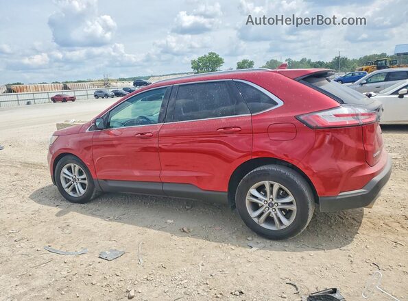 2FMPK4J95LBA61551 2020 FORD EDGE Red უკანა მარცხენა